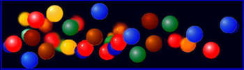blue m&m candies