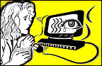 fried eyes and wicked computer