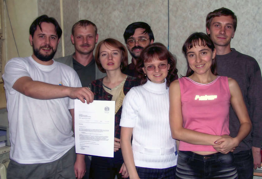 Первые сотрудники, 2004 год