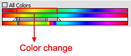 Gamma di colori sostitutivi