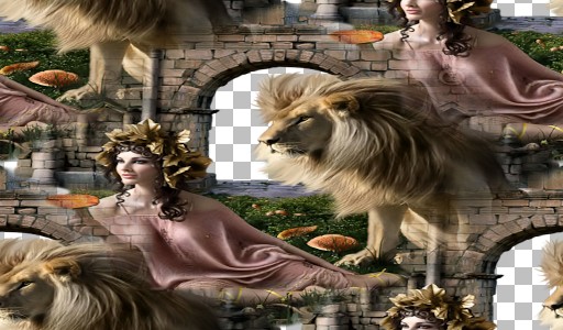 Después del filtro Seamless Tiling