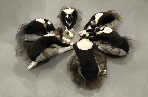 Рисунок гуашью