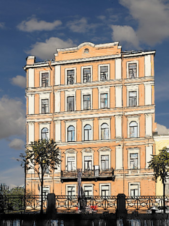 Результат. Коррекция яркости слоев