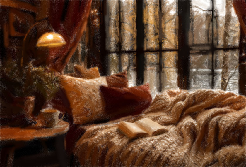 Рисунок пастелью