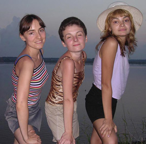 Фотография с девушками