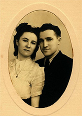 Zweifarbiges Foto