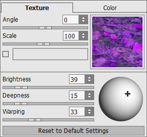 Textur anpassen