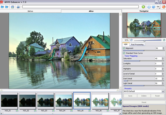 High dynamic range image