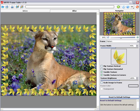 Add a photo frame