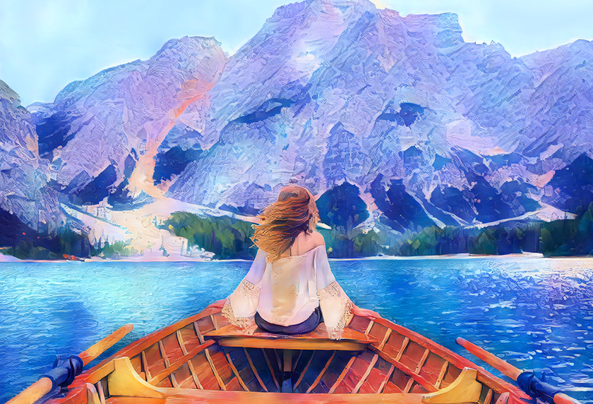 Erstellen eines Kunstwerks mit AKVIS Inspire AI