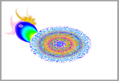 Draw the details: beak, eyes, rooster's comb