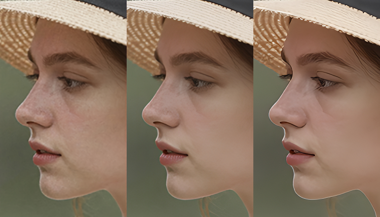 Результат изменения размера: увеличенное изображение