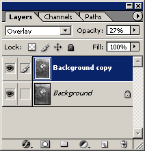 Палитра Layers