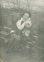 Старая черно-белая фотография