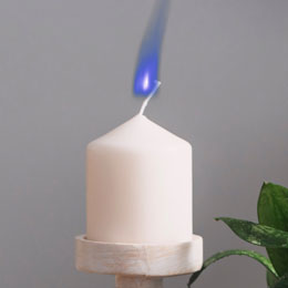 Blaue Flamme