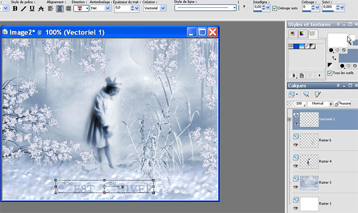 Collage invernale