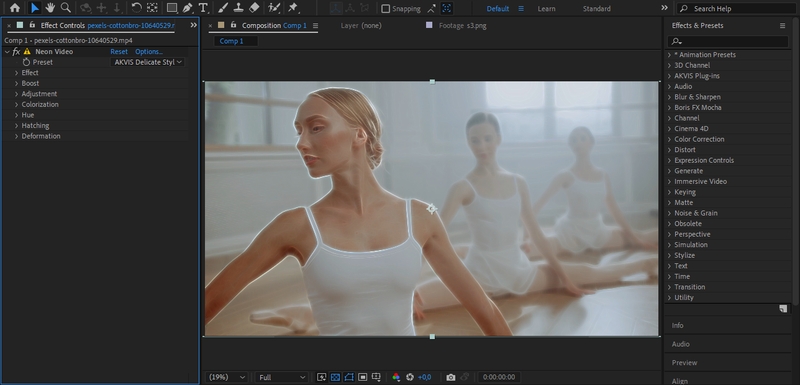 Neon Video Parameters