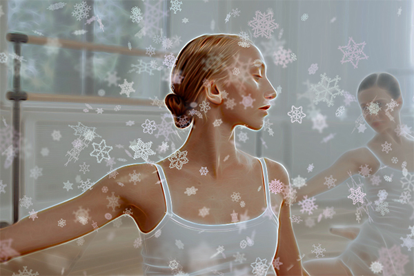 Neon Effect & Snowflakes