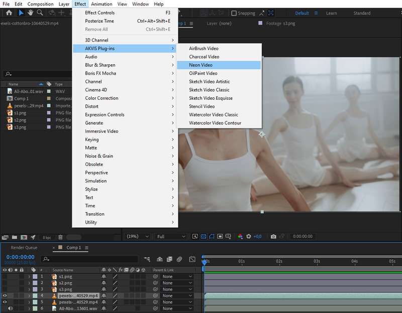 Applying Neon Video