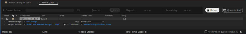 Rendering ausführen