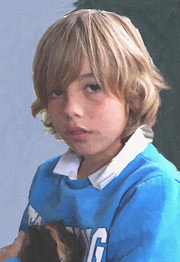 Ölpinsel benutzen