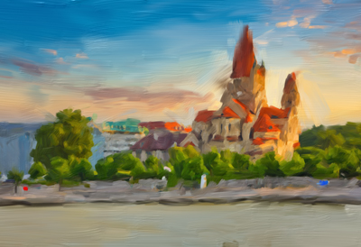 Leichte Verzerrung