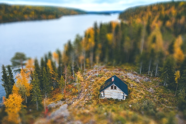 Methode 1: Tilt-Shift-Modus