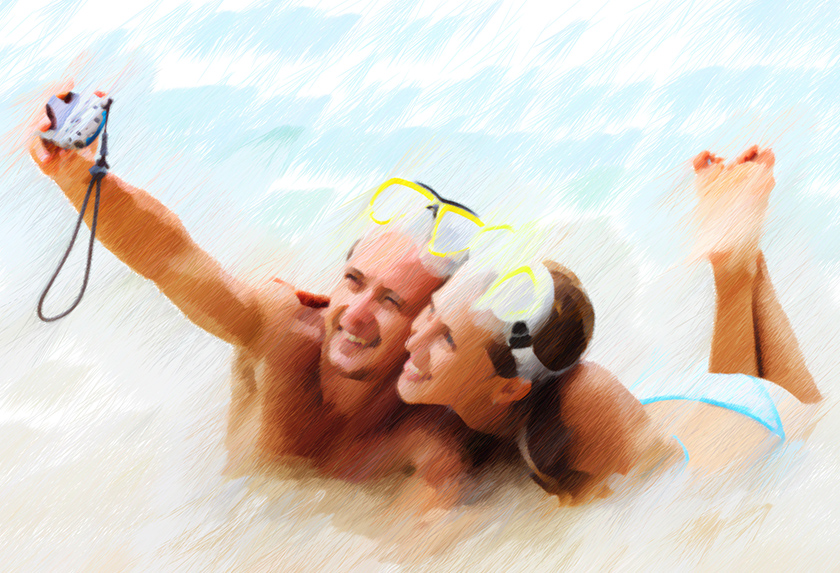 Рисунок карандашом для видео: Художественный стиль