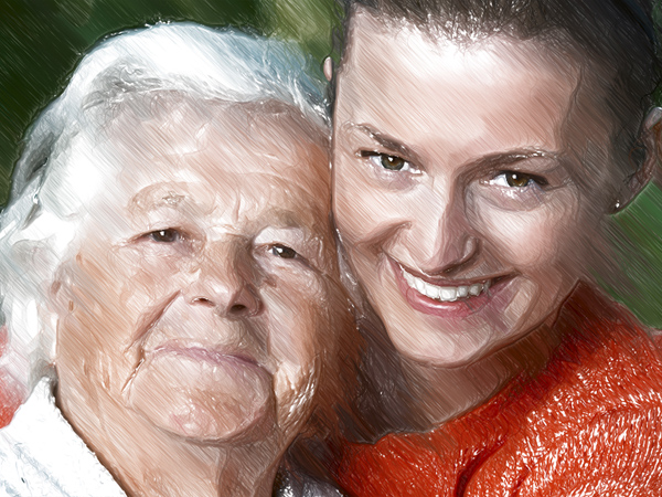 Desenho de lápis de cor