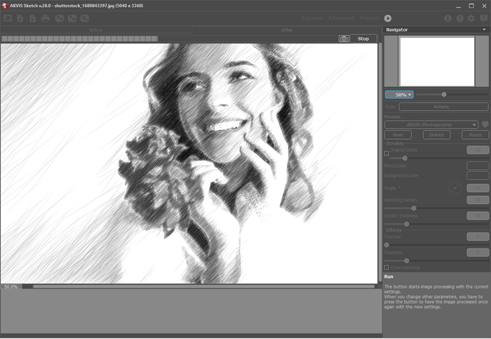 Processamento da imagem