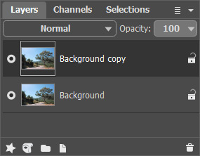 Layers Palette