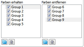 Colors groups