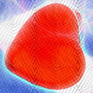 鏡の反射のように結合されたパターンの終端部