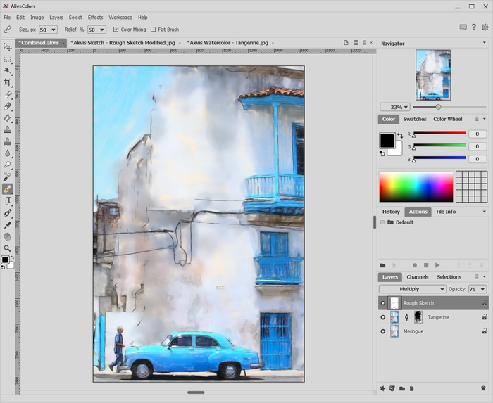 Adding Sketch Layer