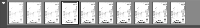 Timeline in AKVIS Sketch
