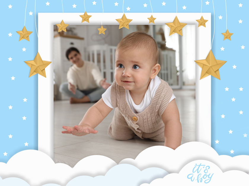 Unser Baby - Junge