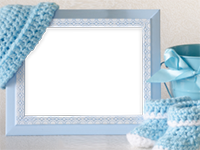 Bilderrahmen : Unser Baby - Junge