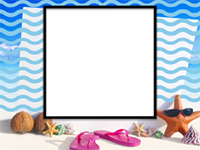Bilderrahmen : Bunter Sommer
