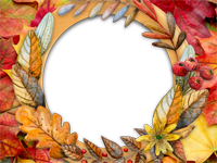 Cadres: Feuilles d'automne