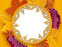 Cadres: Feuilles d'automne