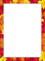 Cadres: Feuilles d'automne