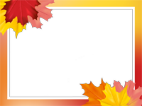 Cadres: Feuilles d'automne