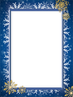 Рамки: Рамки со снежинками
