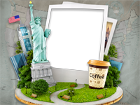 Bilderrahmen : USA