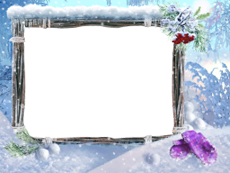 Bilderrahmen : Winterpaket