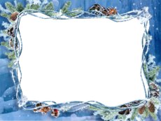 Bilderrahmen : Winterpaket