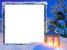 Bilderrahmen : Winterpaket