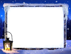 Bilderrahmen : Winterpaket
