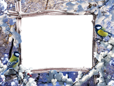 Bilderrahmen : Winterpaket