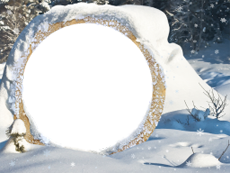 Bilderrahmen : Winterpaket